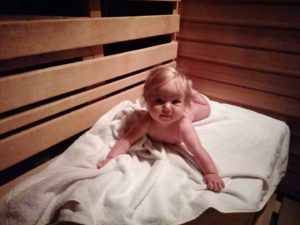 Sauna Plzeň - Perfect Spring - děti v sauně